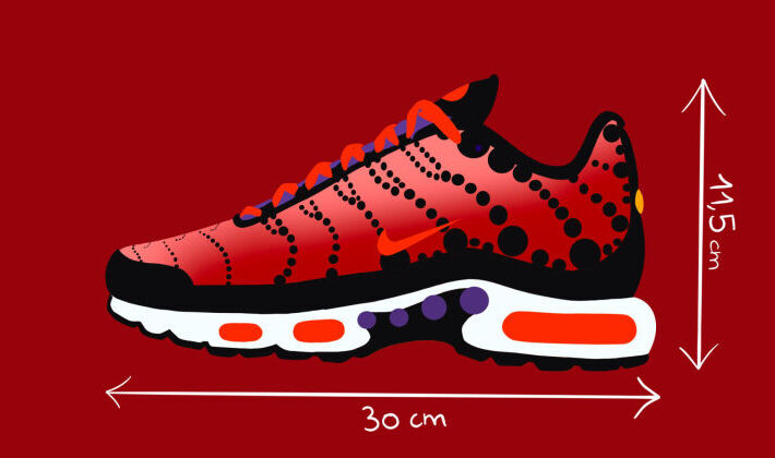 Prépa artistique - Nike Air Max revisitée